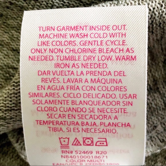 NOBO Gray Pullover Hoodie with Stars - Picture 4 of 4